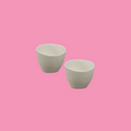 Koffiekopjes (2 stuks) (h 7 cm x d 9 cm)